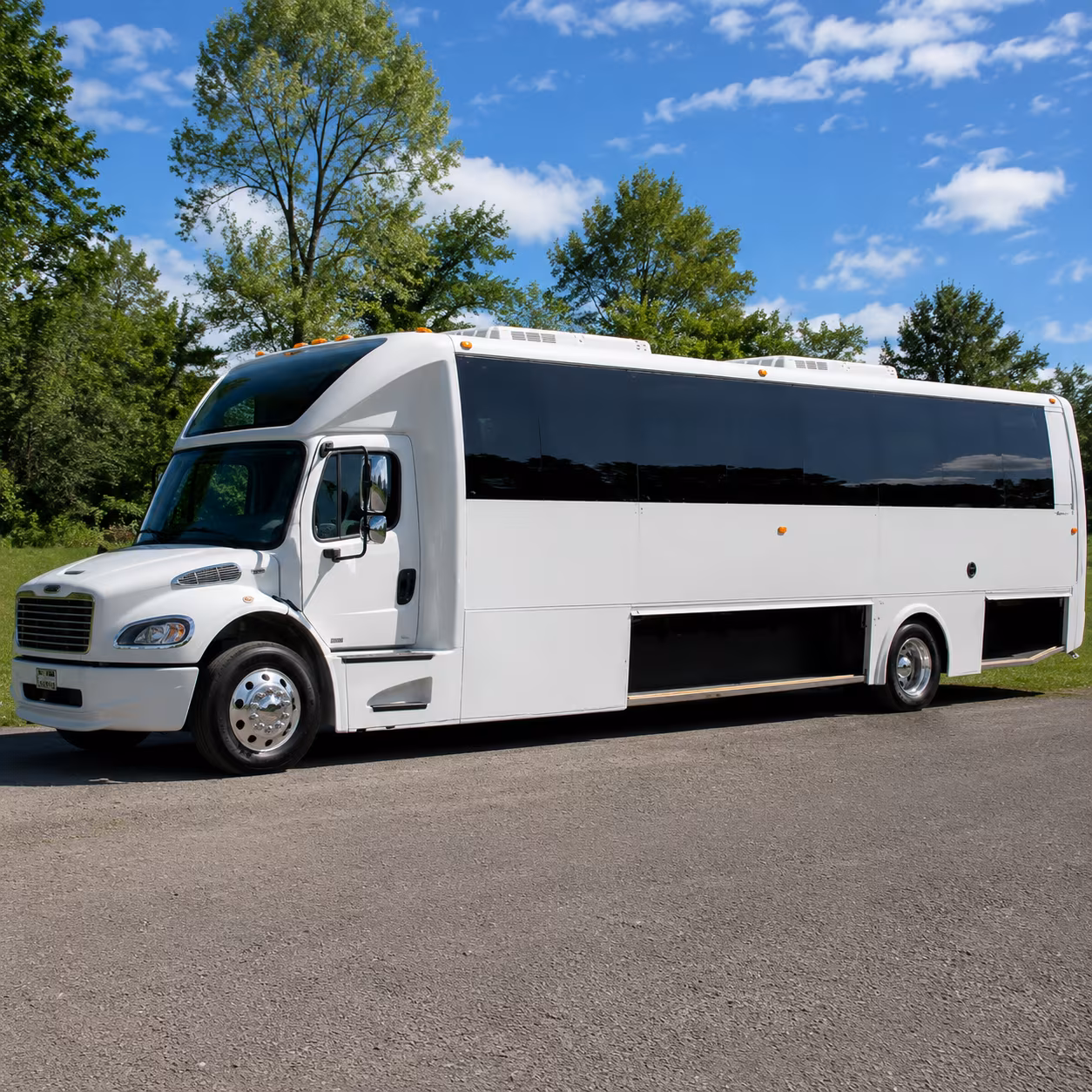 corporate employee airport shuttle buses in deerfield beach