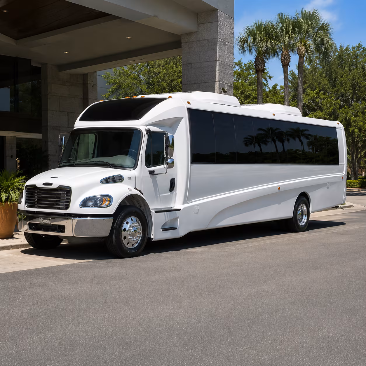 deerfield beach 18 passenger minibus