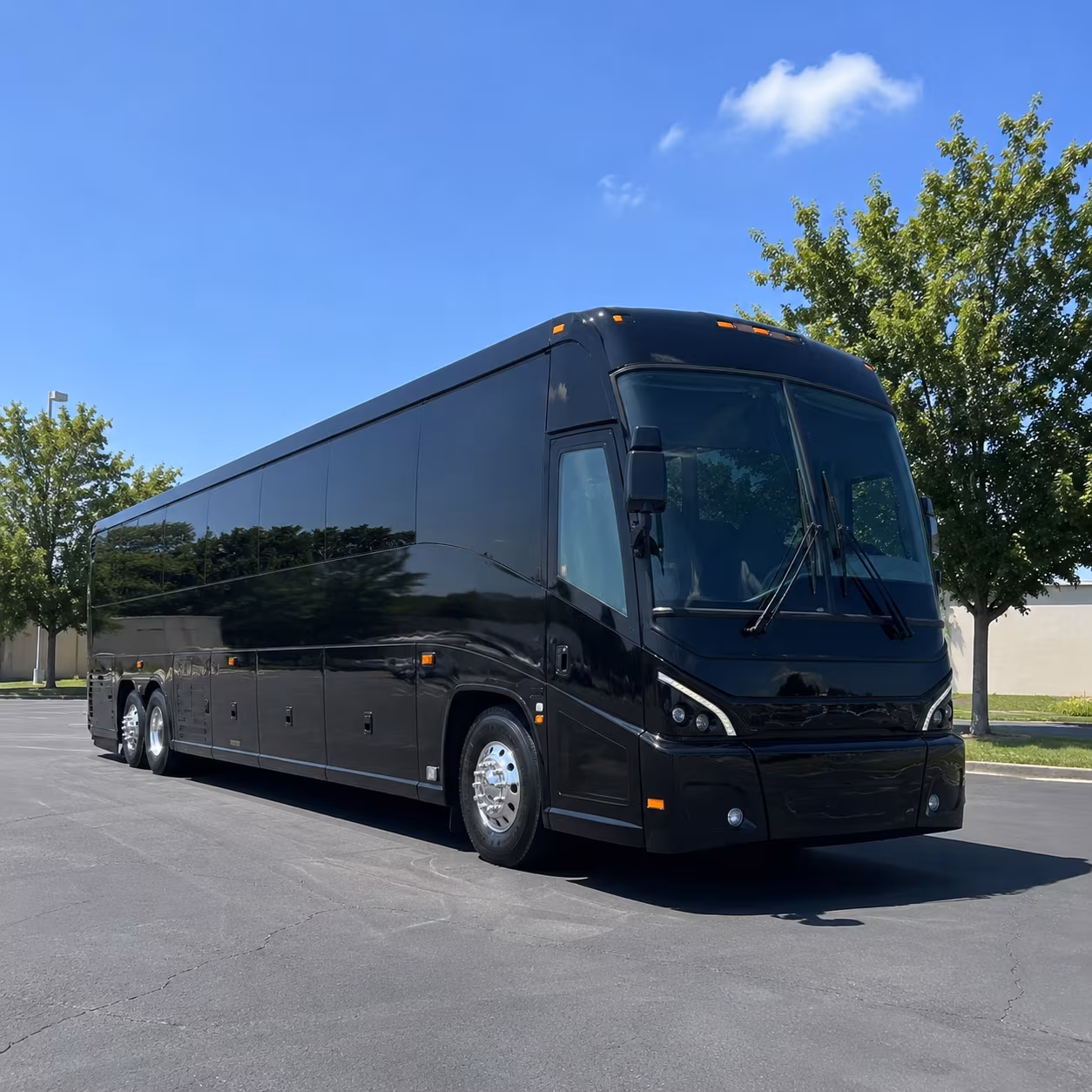 deerfield beach 56 passenger charter bus