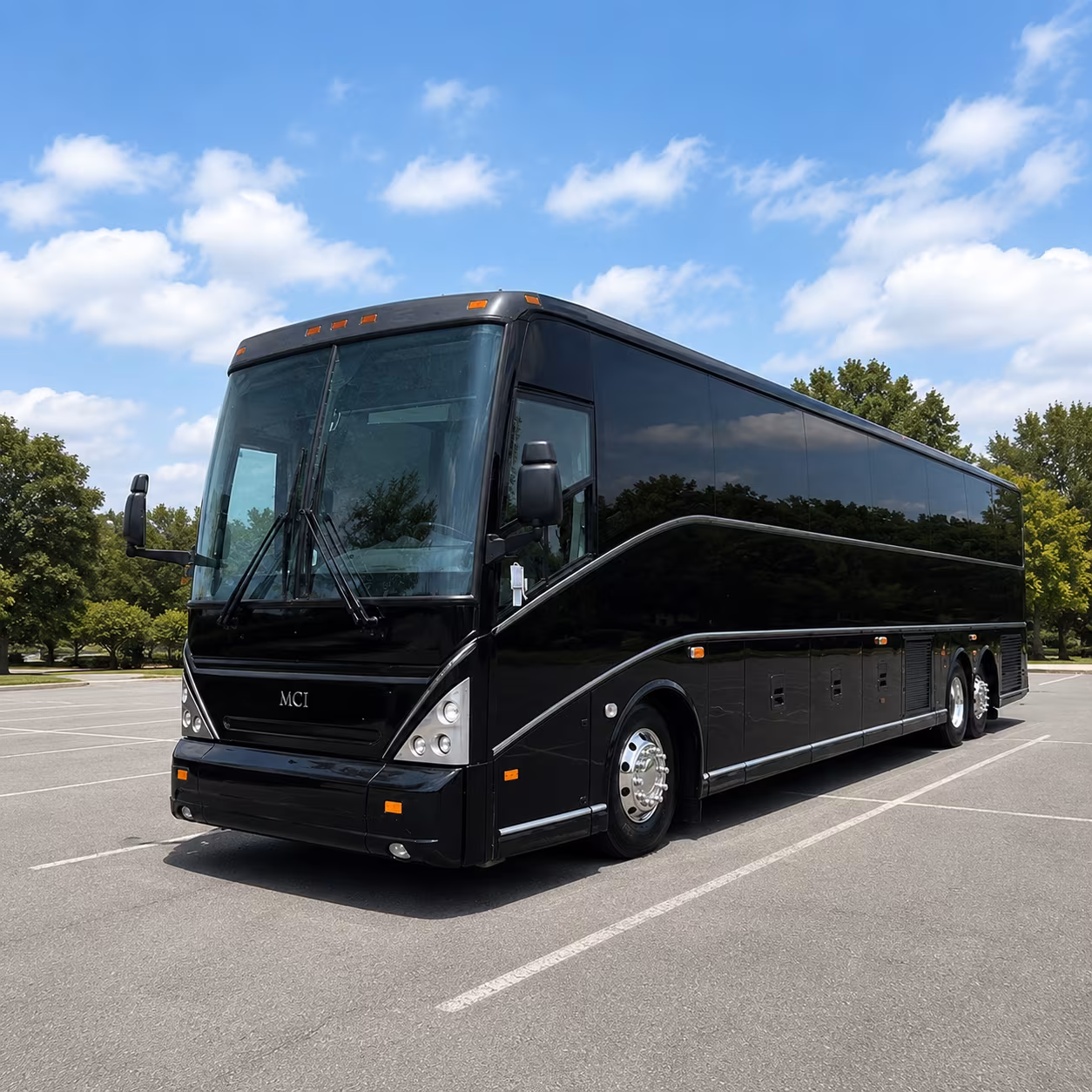 deerfield beach government military charter bus rental