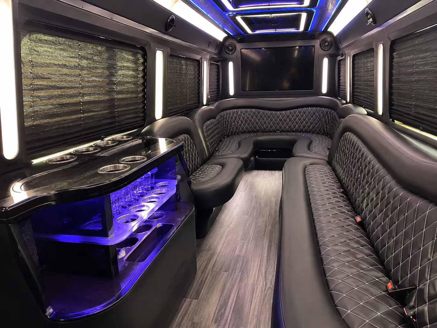 deerfield beach holiday party bus rental