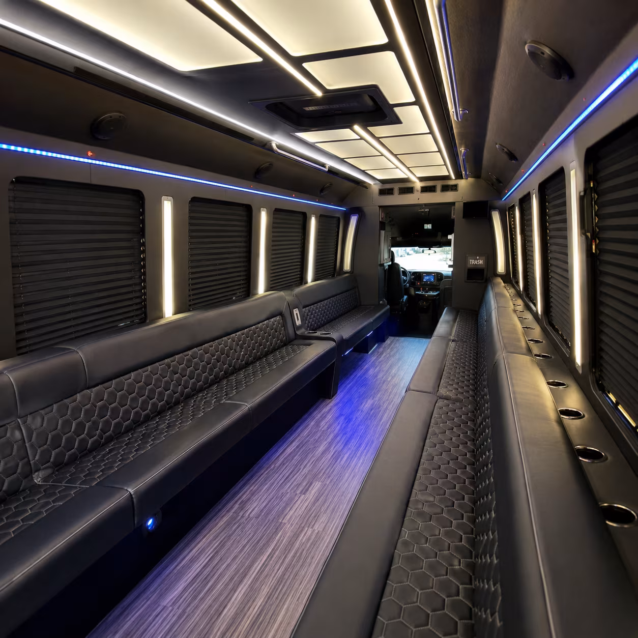 deerfield beach party bus inside
