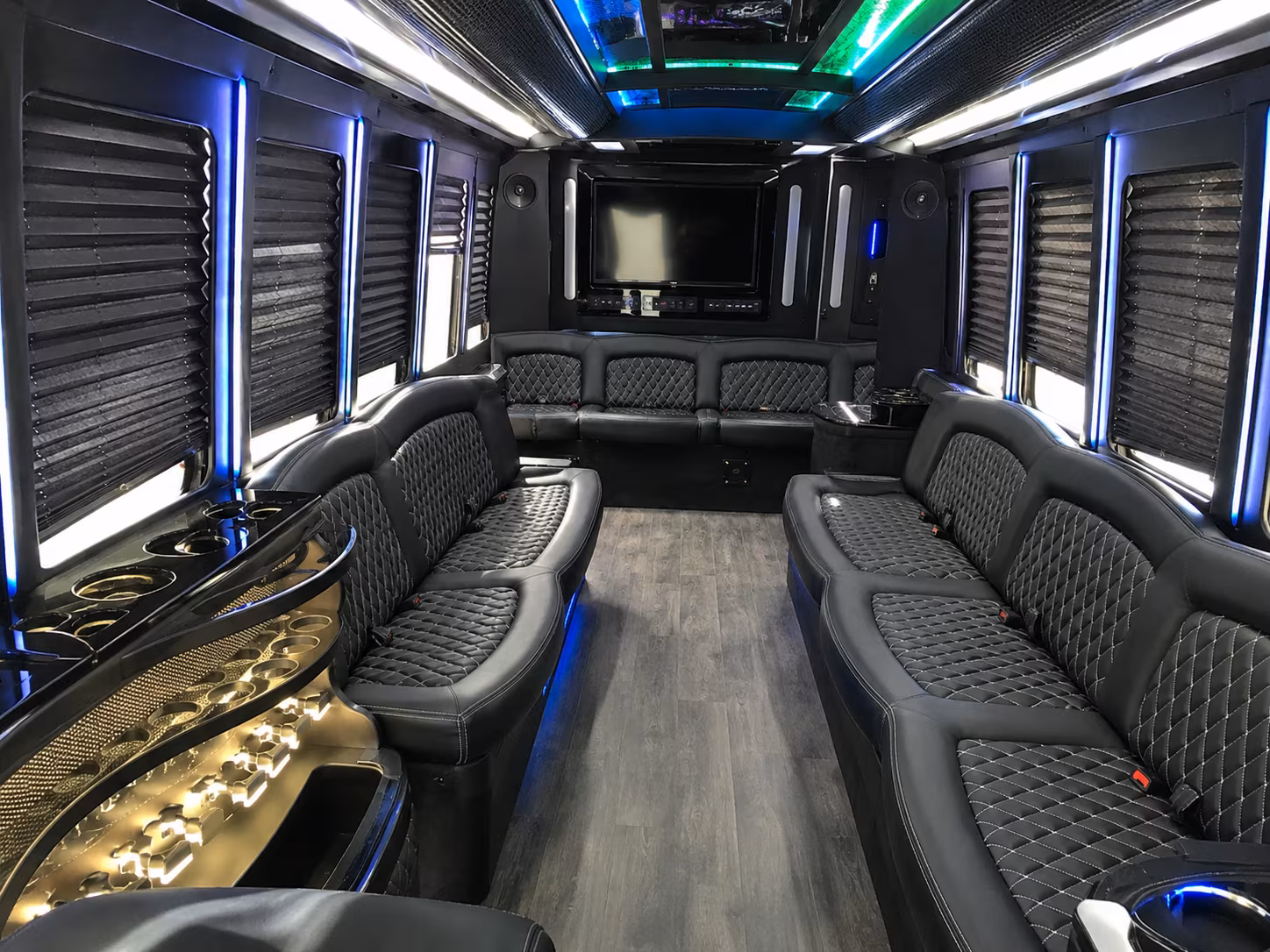 deerfield beach wedding party bus rental