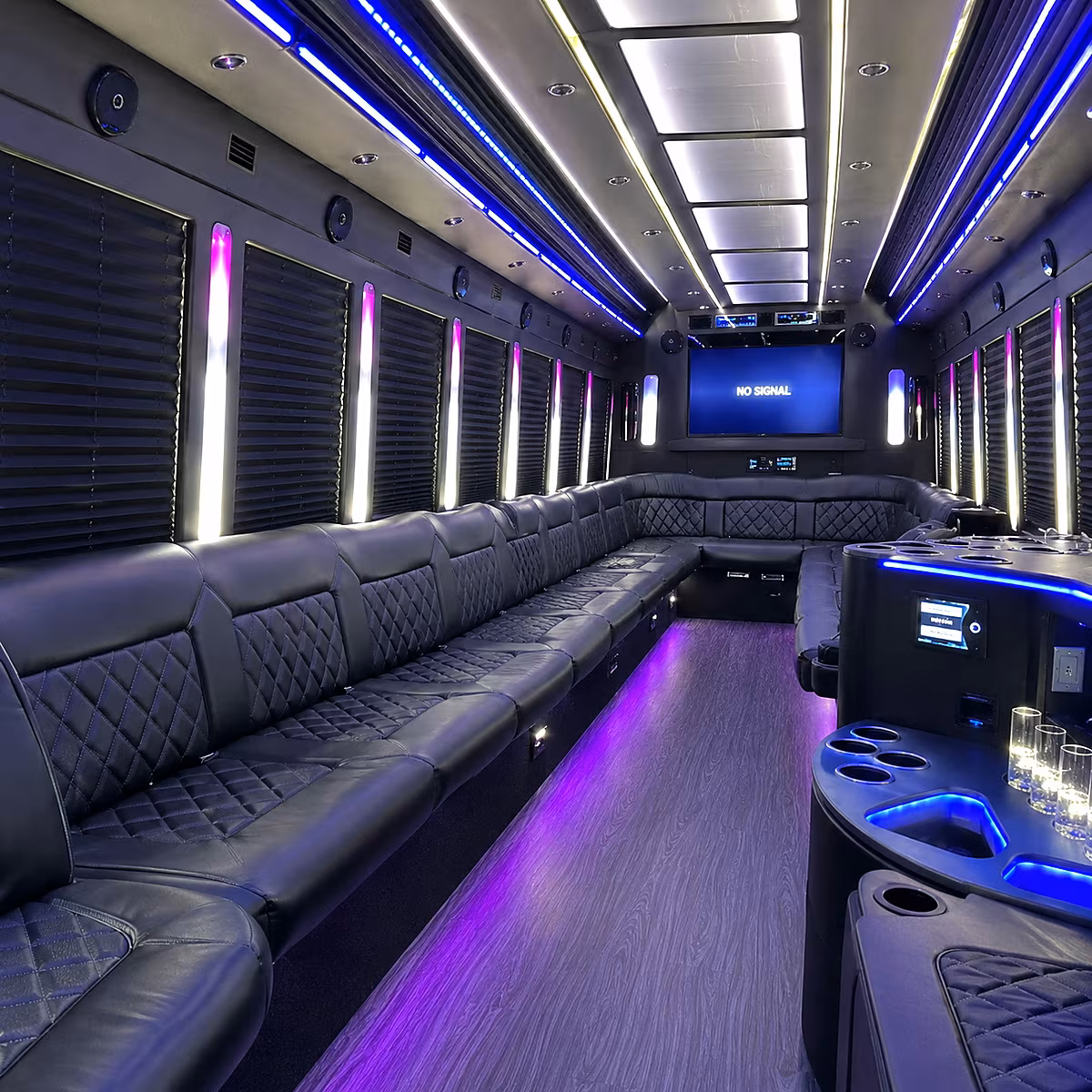 group bus transportation for races at homestead miami speedway