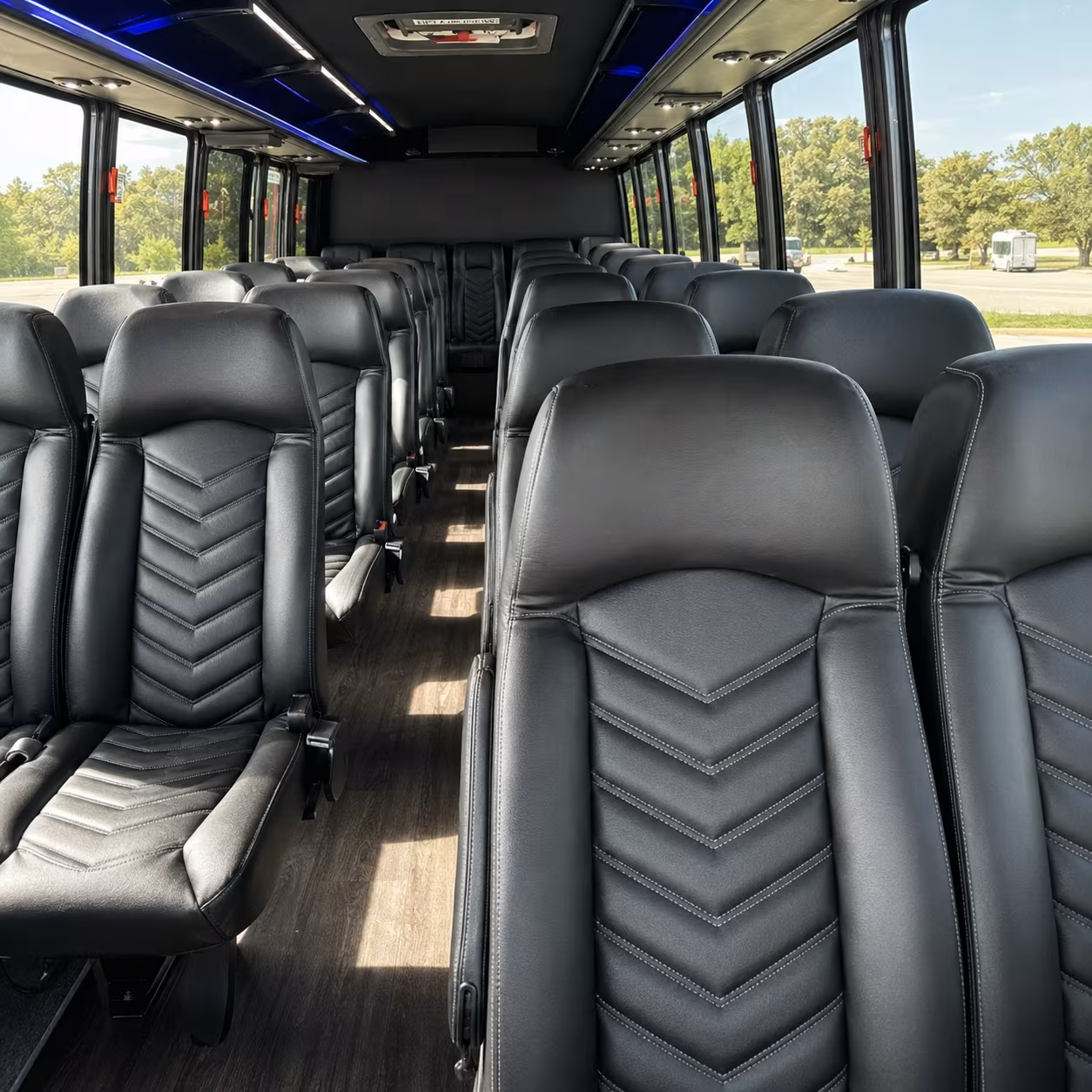 minibuses for breakout sessions and off site convention events in deerfield beach
